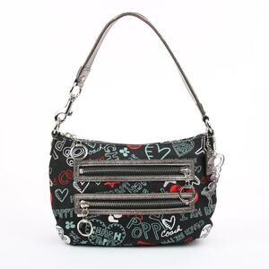 Coach Y2K Poppy Graffiti Bag